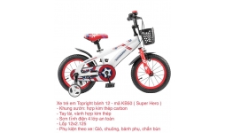 Xe đạp trẻ em Top Right KB50-12 (Super Hero)
